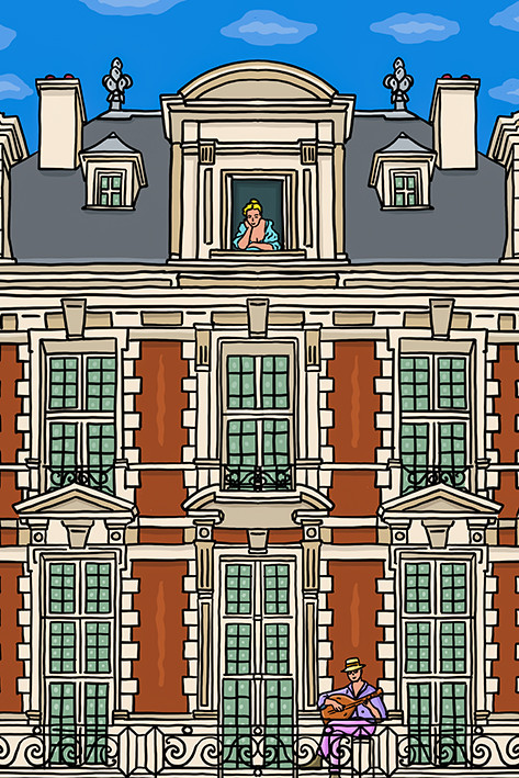 Le joueur de mandoline par antoine meurant - Image principale