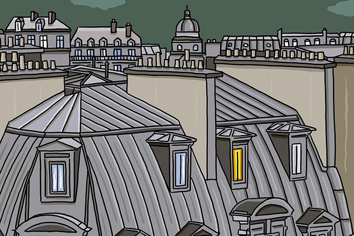 Toits parisiens par antoine meurant - Image principale