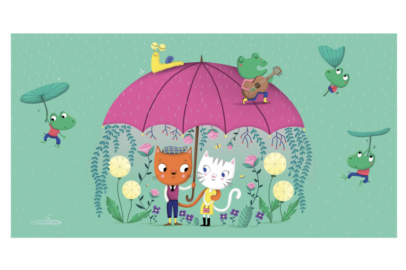 Un petit coin de parapluie par mélanie grandgirard - Miniature 2