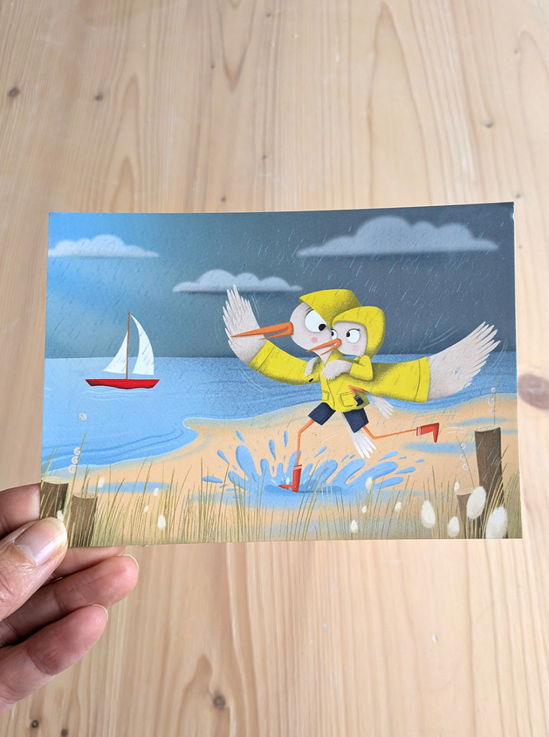 Beau papa carte postale par mélanie grandgirard - Image principale