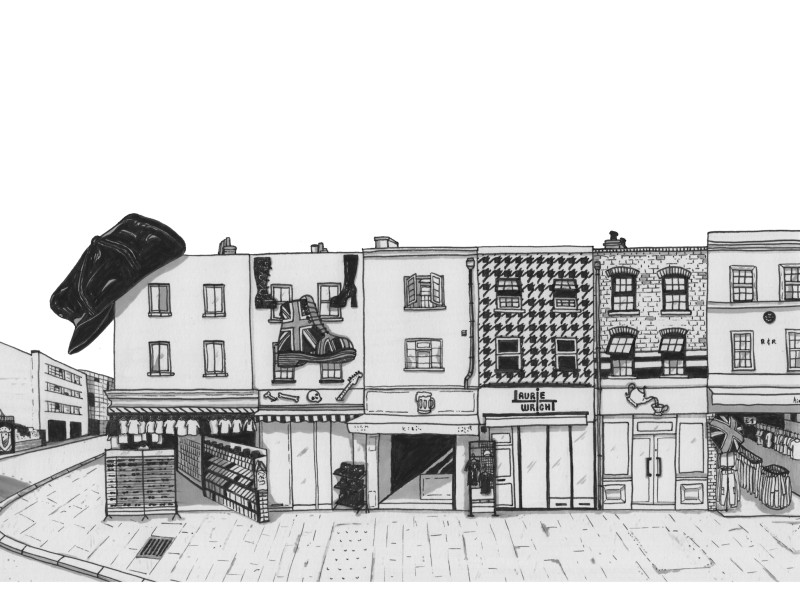 D'UN PAS VIF A CAMDEN par pierre levée - Image principale