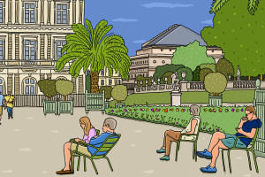 luxembourg et théâtre de l'Odéon - antoine meurant - Produit créatif