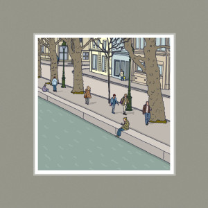 Le Canal en hiver -  - Produit créatif