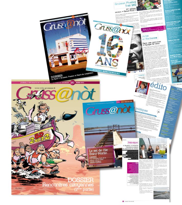 Grussan&ograve;t - emilie gaspin - DA & graphistes