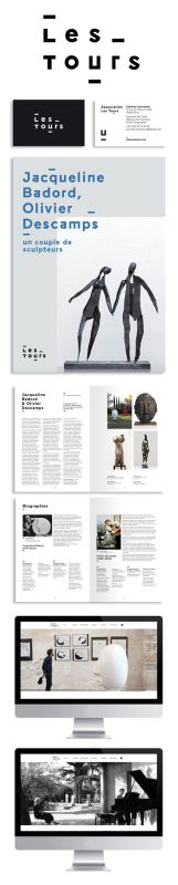 Les Tours, Centre d'art - laurence maigret - DA & graphistes