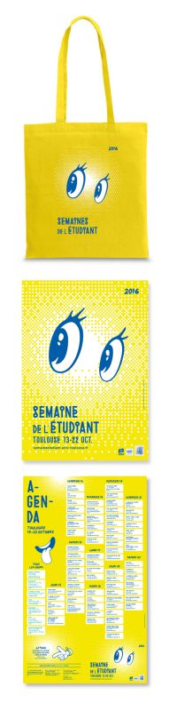 La Semaine de l'&amp;#8240;tudiant 2016 - laurence maigret - DA & graphistes