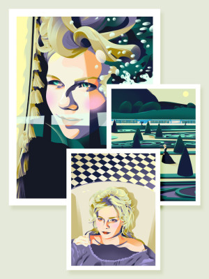 Marie-Antoinette (Triptyque) -  - Produit créatif