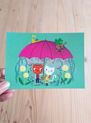 un petit coin de parapluie - mélanie grandgirard - Produit créatif