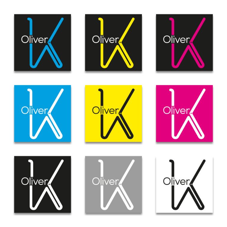 Déclinaison logo - oliver kersemaecker - DA & graphistes